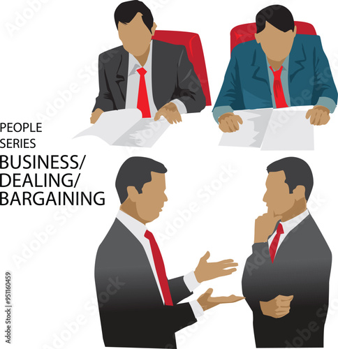 business  with dealing and bargaining activity