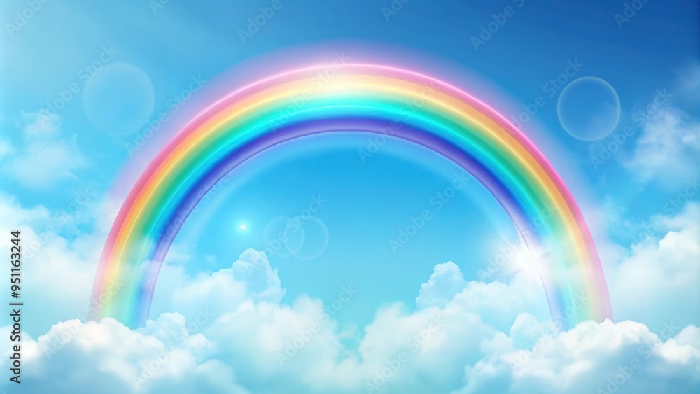Sky blue rainbow background with soft pastel colors , sky, blue, rainbow, background, pastel, colors, texture, backdrop Sky blue rainbow background with soft pastel colors , sky, blue, rainbow, background, pastel, colors, texture, backdrop