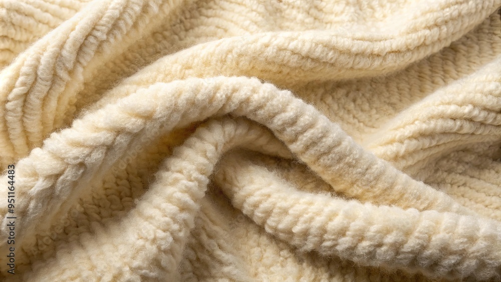 Soft and luxurious alpaca wool fabric in natural beige, perfect for winter clothing Soft and luxurious alpaca wool fabric in natural beige, perfect for winter clothing