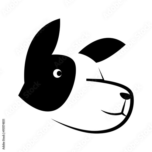 dog vector illustration photo