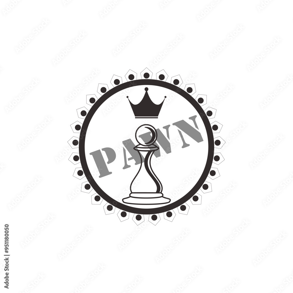 Pawn to king logo. A unique and memorable design featuring a pawn transformed into royalty. Perfect for businesses that offer pawn services and focus on customer satisfaction and value. Pawn to king logo. A unique and memorable design featuring a pawn transformed into royalty. Perfect for businesses that offer pawn services and focus on customer satisfaction and value.