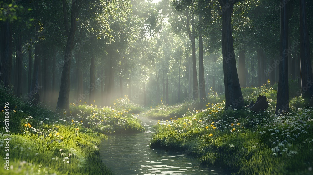 Obraz premium 147. A 3D animation artist creating lifelike animations for films and games