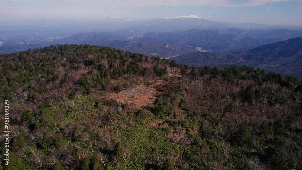 Aerial Image of Hike-Friendly Mountains and a Sea of Clouds Aerial Image of Hike-Friendly Mountains and a Sea of Clouds