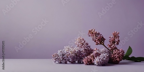 photo of an aesthetic purple background