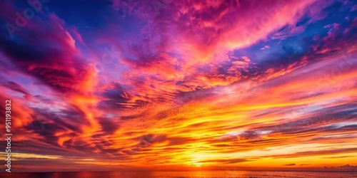 Vibrant hues of pink, orange, and purple paint the sky during a captivating sunset and sunrise, sunset, sunrise, nature