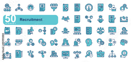 recruitment iconset