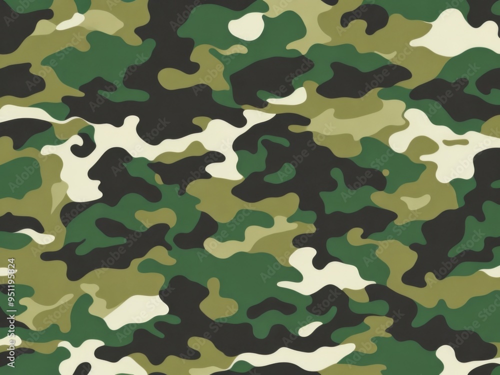 Summer camouflage, green color. Camouflage Texture (Background) Summer camouflage, green color. Camouflage Texture (Background)