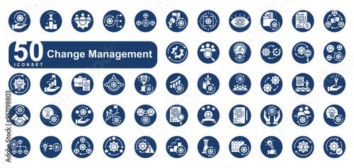 change management iconset