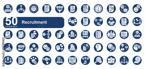 recruitment iconset