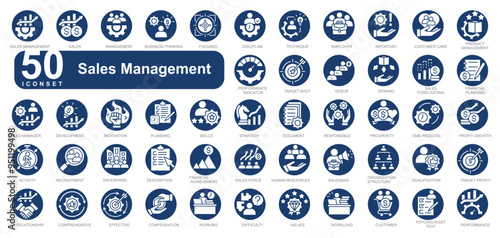 Sales Management iconset