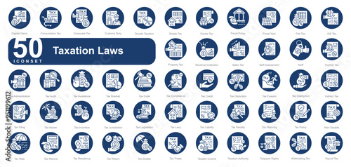 Taxation Laws iconset 