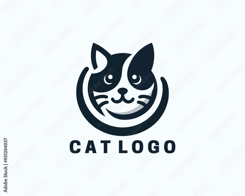 Cat logo design icon symbol vector illustration
Cat logo design icon symbol vector illustration