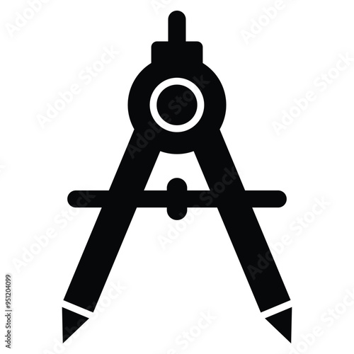 Compass, drawing, geometry icon, math, mathematics, comps