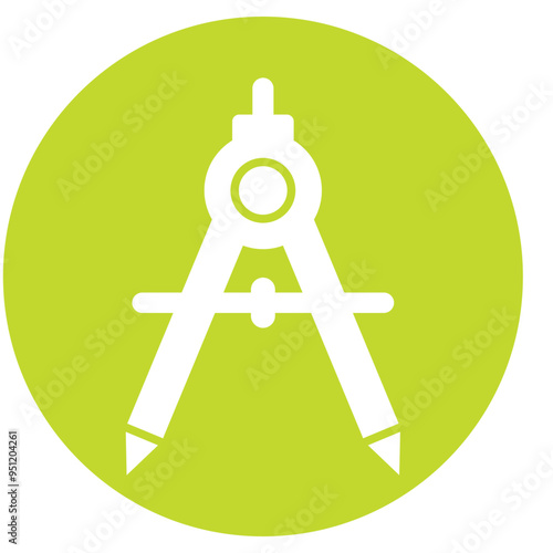 Compass, drawing, geometry icon
