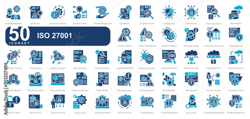 ISO 27001 iconset 