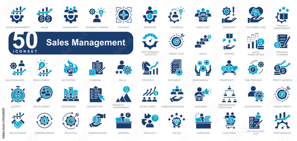 Sales Management iconset Sales Management iconset