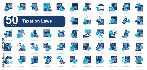 Taxation Laws iconset 