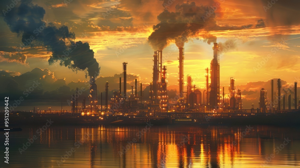 Industrial Sunset Industrial Sunset