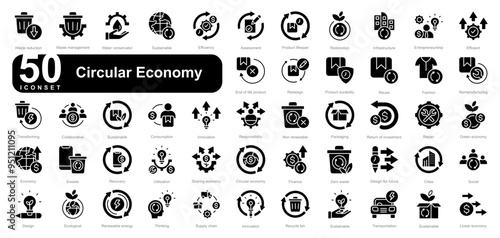 Circular Economy iconset