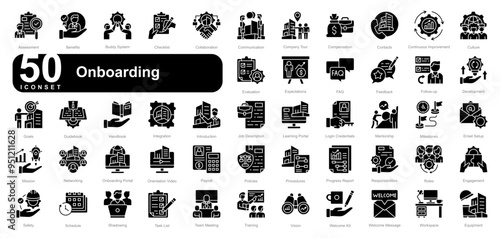 Onboarding iconset 