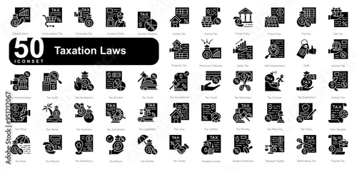 Taxation Laws iconset 