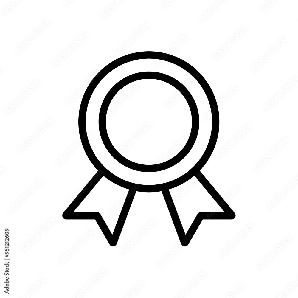 Medal line icon with simple and modern design Medal line icon with simple and modern design