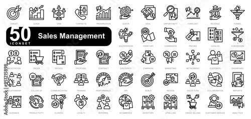 Sales Management iconset