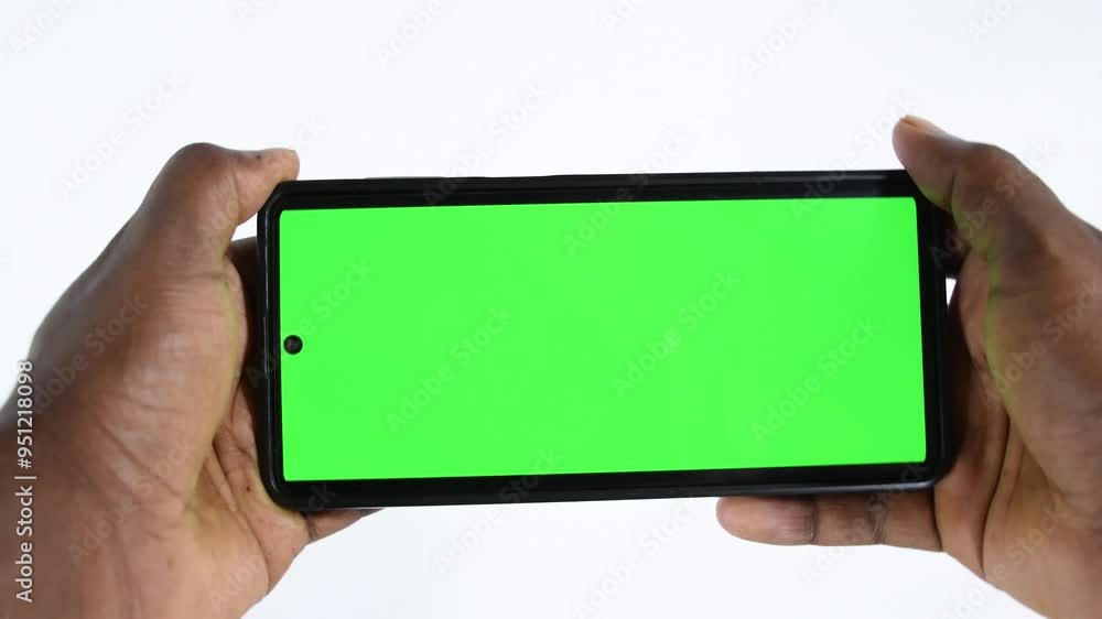 Close up shot of game playing on green screen mobile phone, hand holding and Using Smartphone with Mock Up Green Screen Chromakey Display,
streaming phone, Closeup of fingers clicking, touching, watch Close up shot of game playing on green screen mobile phone, hand holding and Using Smartphone with Mock Up Green Screen Chromakey Display,
streaming phone, Closeup of fingers clicking, touching, watch