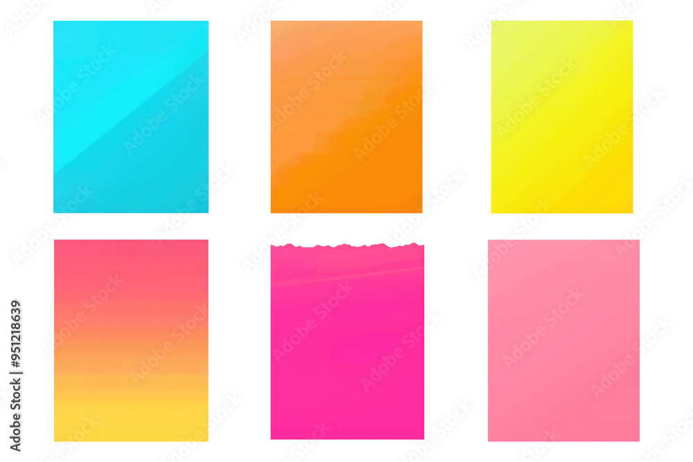 PNG Cute paper notes illustration, transparent background set PNG Cute paper notes illustration, transparent background set