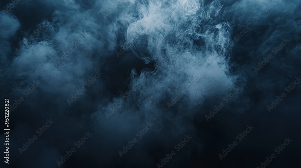 Abstract smoke texture on a dark backdrop Abstract smoke texture on a dark backdrop