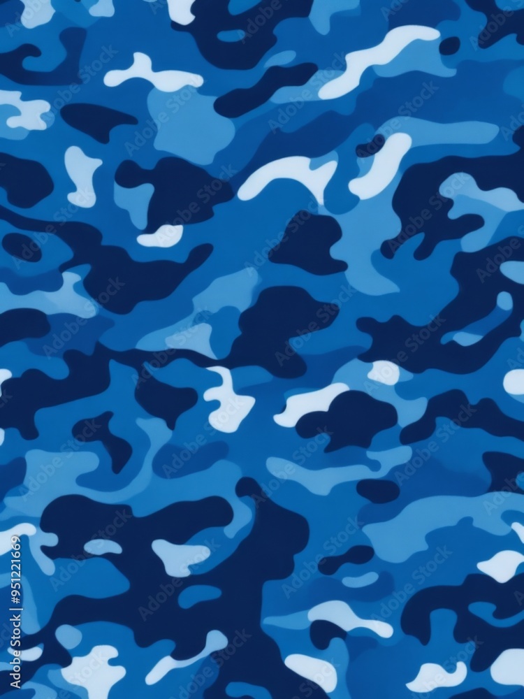 Blue camouflage, texture (background) Blue camouflage, texture (background)