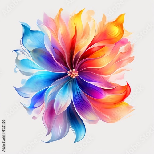 abstract flower background