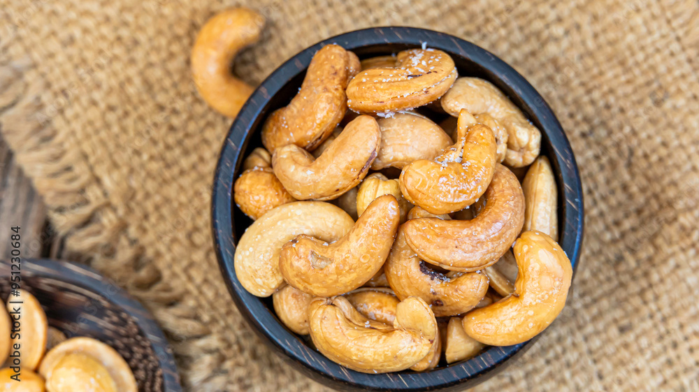 bowl of cashew nuts bowl of cashew nuts