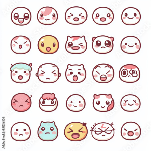 Kawaii icons