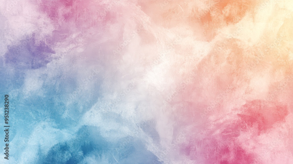Fototapeta premium Abstract Watercolor Background Pastel Colors Soft Texture
