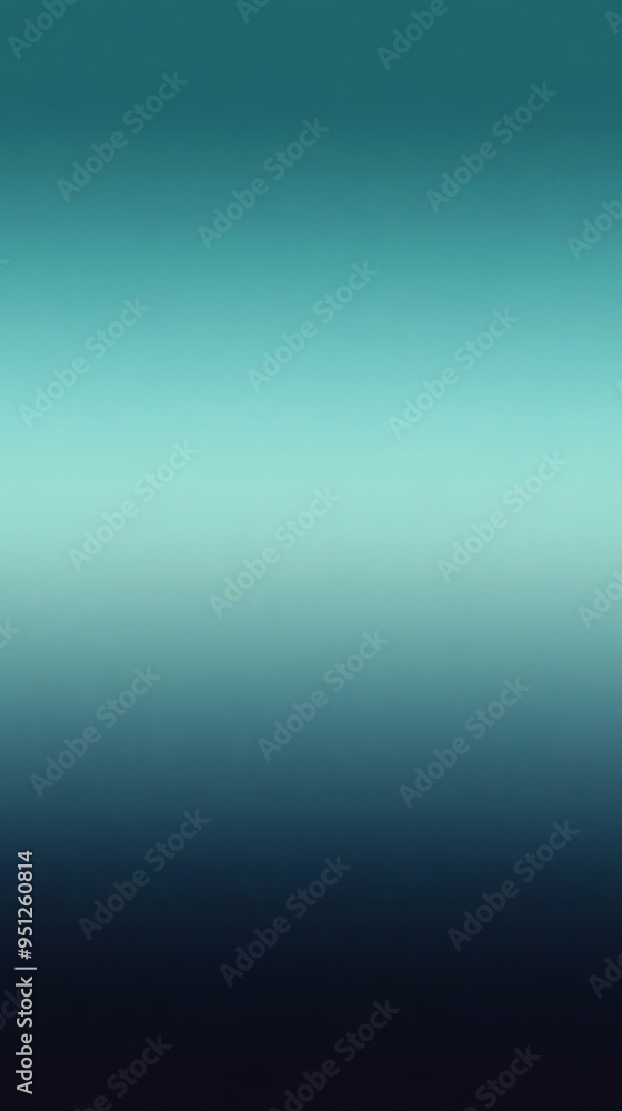 Obraz premium Gradient background with a blend of cool tones from teal to navy blue, evoking a calm and tranquil feeling