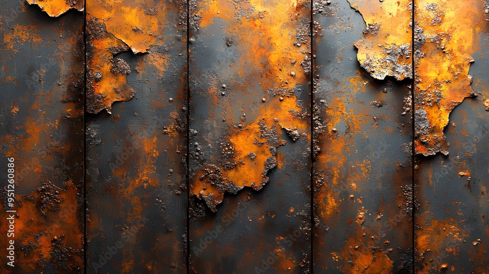 Rusty Metal Background with Oxidation Rusty Metal Background with Oxidation