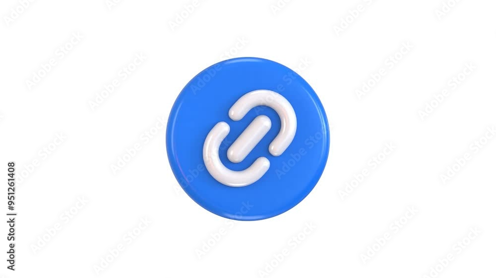 web link animation, backlink animation, link icon animation 3d render web link animation, backlink animation, link icon animation 3d render