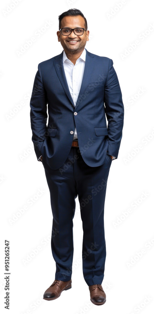 PNG Confident professional in formal attire PNG Confident professional in formal attire
