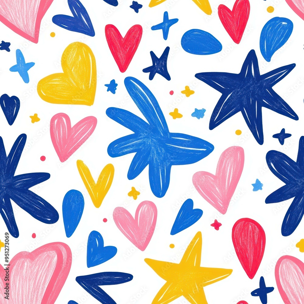 Explore whimsical designs featuring charming doodles like pink hearts and stars for a playful touch to your projects. Explore whimsical designs featuring charming doodles like pink hearts and stars for a playful touch to your projects.