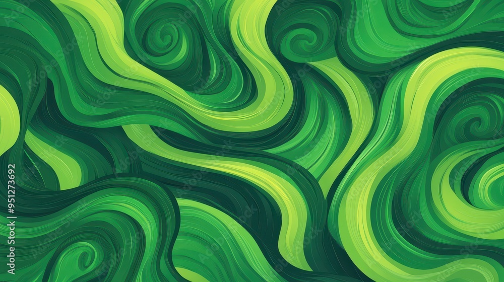 A tranquil abstract backdrop featuring swirling green lines, designed to evoke a serene, natureinspired atmosphere. A tranquil abstract backdrop featuring swirling green lines, designed to evoke a serene, natureinspired atmosphere.