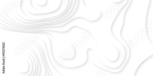 Minimal topography map light element shadow landscape, topographic canyon geometric map relief