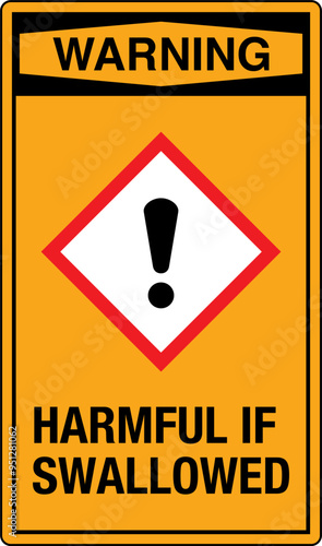 46 OSHA WARNING GHS Chemicals...
