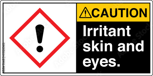 38 ANSI Z535 CAUTION GHS Chem...