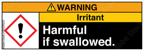 27 ANSI Z535 WARNING GHS Chem...
