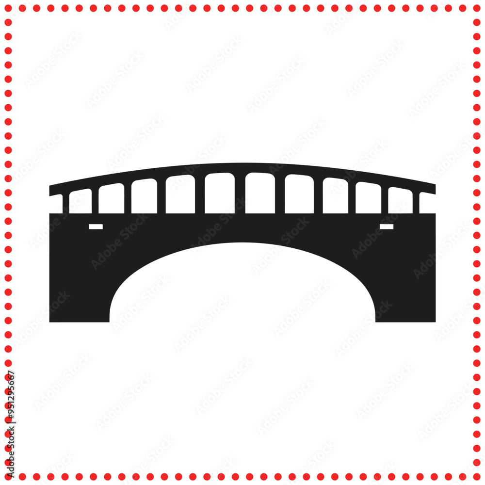 Bridge Vector Silhouette Great for Architecture and Urban Designs Bridge Vector Silhouette Great for Architecture and Urban Designs