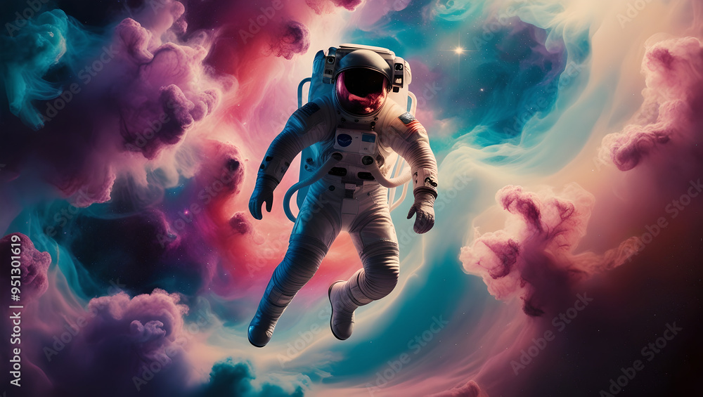 Fototapeta premium The Cosmic Wanderer