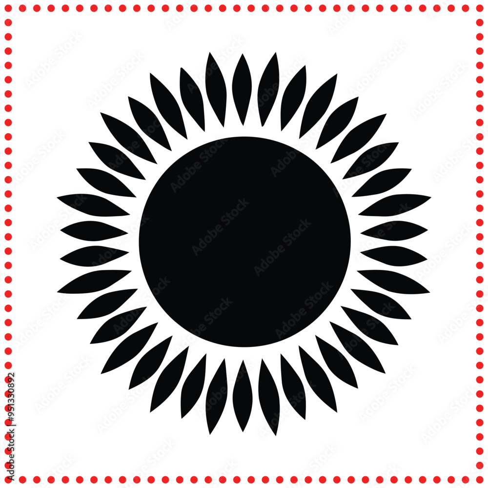 Radiant sunburst symbol, ideal for modern and dynamic visual compositions. Radiant sunburst symbol, ideal for modern and dynamic visual compositions.