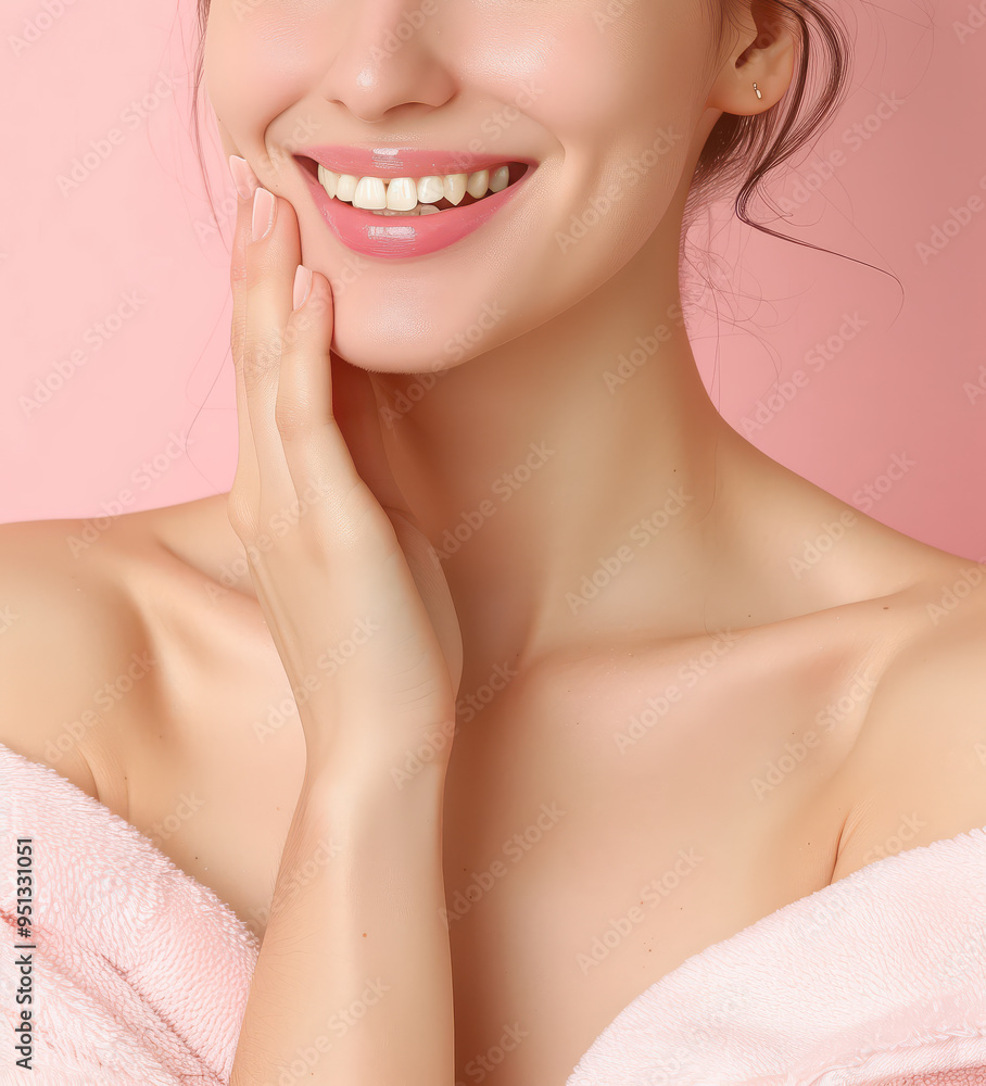 Close up beauty woman face with empty background. Close up beauty woman face with empty background.