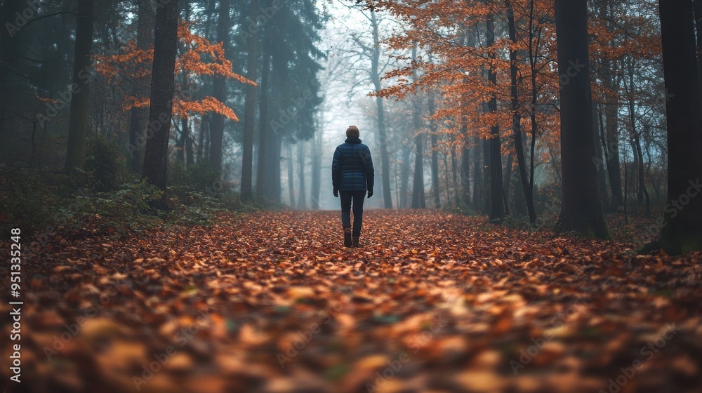 Autumn Solitude: A Journey Through the Ethereal Forest Autumn Solitude: A Journey Through the Ethereal Forest